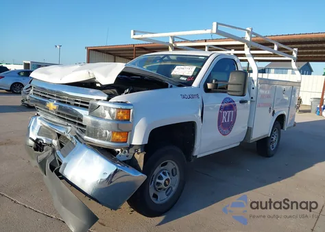 2017 Chevrolet Silverado 2500Hd Wt from USA, damaged, VIN 1GC0CUEG8HZ402697